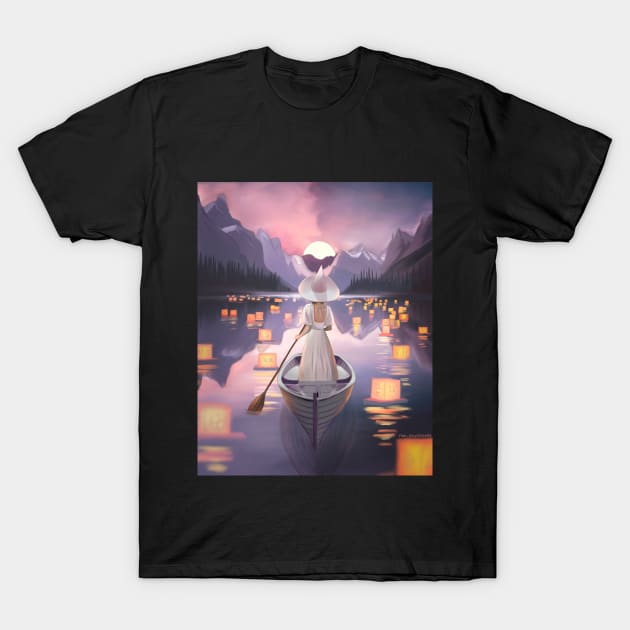 Twilight Witch. T-Shirt by Nixi